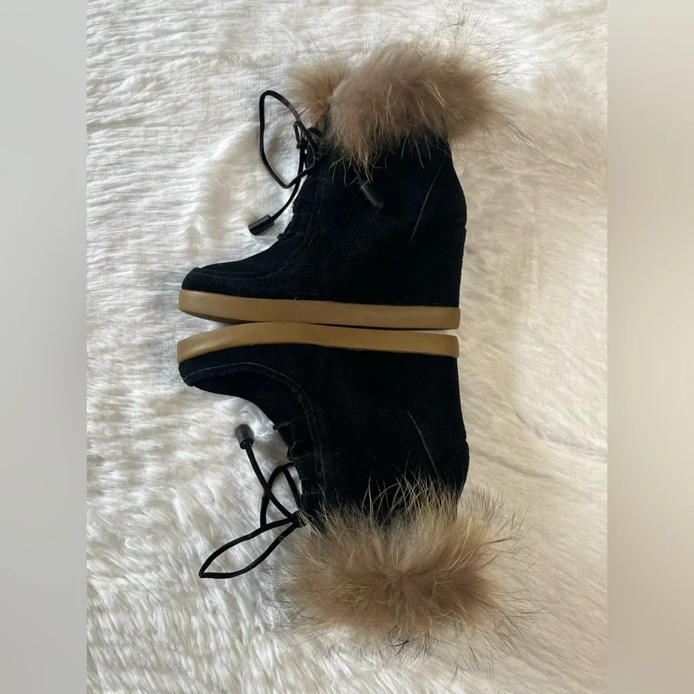 Cecelia New York Holly Wedge Boots